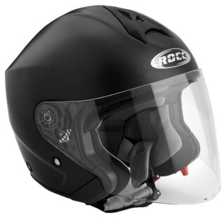ROCC 180 Jet Helmet matt black XL