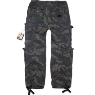 Brandit Pure Vintage Hose  darkcamo 5XL