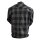 Chemise veste de bûcheron Bores noir / gris homme