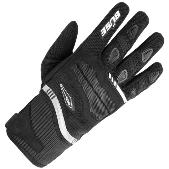 Büse glove Fresh black / white 10