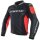 Dainese Racing 3 Giacca in Pelle, nero/rosso