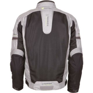 Modeka Breeze chaqueta textil negro / gris XL