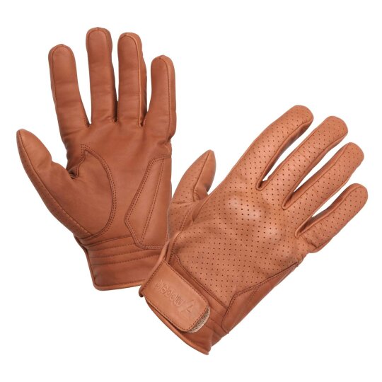 Modeka Hot classic leather glove brown 14