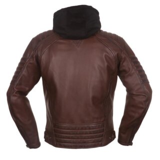 Modeka Bad Eddie Veste en cuir marron foncé XL