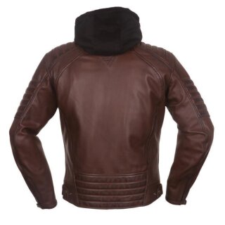 Modeka Bad Eddie Lederjacke dunkelbraun XL