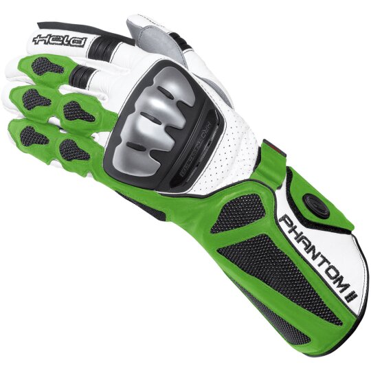 Held Phantom II glove white / green 10