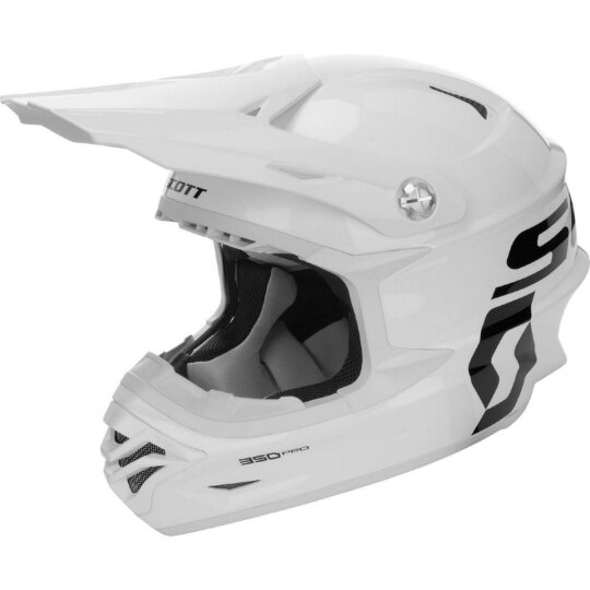 Scott 350 Pro casque de la Motocross blanche