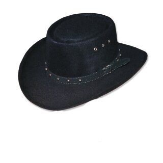 Sombrero Jack Black negro 55 cm