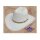 Sombrero John Boy blanco 52 cm