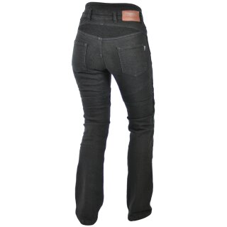 Trilobite Parado Motorrad-Jeans Damen schwarz lang 32/34
