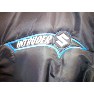 Intruder MA-1 Pilot Jacket black with Logo, Size S