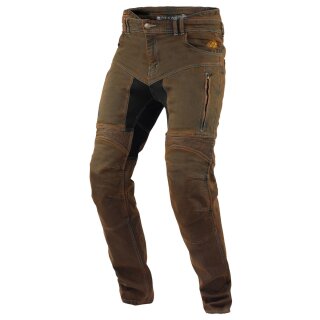 Trilobite Parado jeans moto uomo marrone regolare 30/32