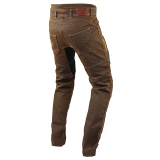 Trilobite Parado jeans moto uomo marrone regolare 40/32