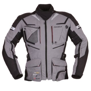 Modeka motorcycle jacket Panamericana grey / black