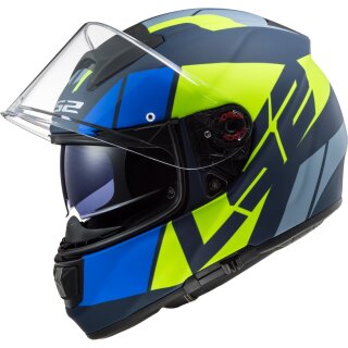 LS2 FF397 Vector Kripton full-face helmet blue / yellow