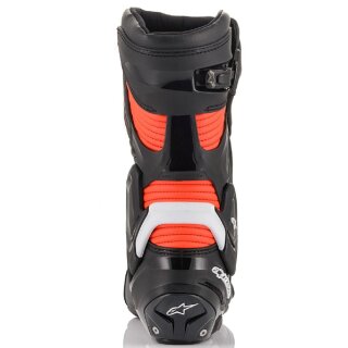 SMX PLUS v2 motorcycle boots black / white / red
