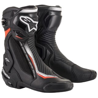 SMX PLUS v2 motorcycle boots black / white / red 44