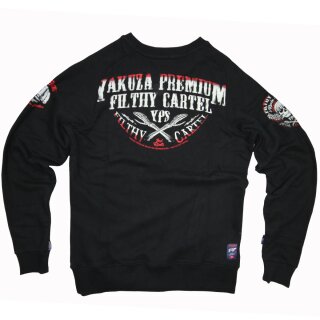 Yakuza Premium uomini, Sweater 2624 nero XL