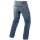 Trilobite Parado Jean moto homme bleu court 30/30