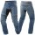 Trilobite Parado jeans moto uomo blu corto 36/30