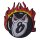 Patch Eightball Flames