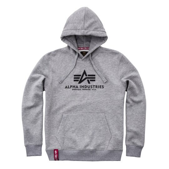 Alpha Industries Basique Hoody gris S