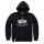 Alpha Industries Basic Zip Hoody noir