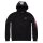 Alpha Industries Retour Imprimer Hoody noir