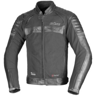 B&uuml;se Ferno Textile-/Leather Jacket Black