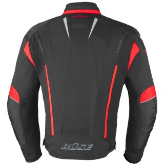 Büse Rocca Textile Jacket Black / Red 60