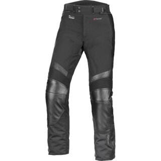 Büse Pantalon Ferno en textile/cuir noir 30 court