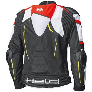 Held Safer SRX Giacca Tour, nero/bianco/rosso, S