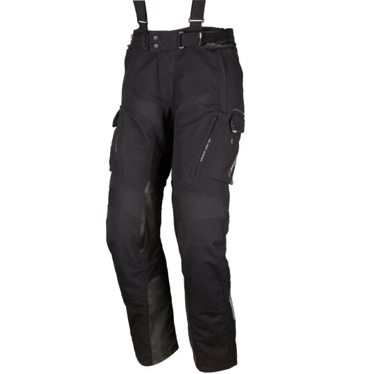 Modeka Viper LT Pantalones textiles negro Corto XL