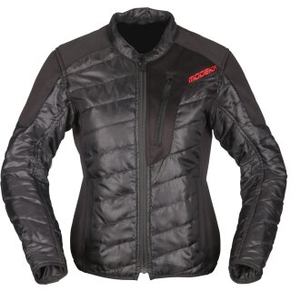 Modeka Viper LT giacca tessile, donne, grigio/nero, 38