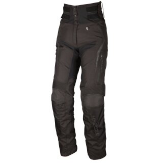 Modeka Elaya Textilhose Damen schwarz Lang 84