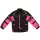 Modeka Tourex II giacca in tessuto nero / rosa Kids 140