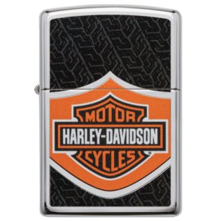 Zippo Harley Davidson&reg; Tire Marks Briquet