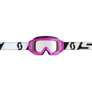 Scott Goggle Hustle X MX pink / schwarz / clear works