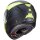 Caberg Levo Prospect casco flip-up opaco-nero / giallo fluo