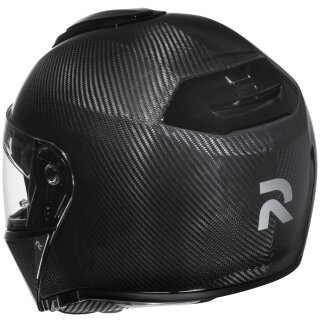 HJC RPHA 90 S Carbon Solid black flip-up helmet