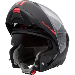 Schuberth C4 Pro Carbon Casque modulable Fusion Red