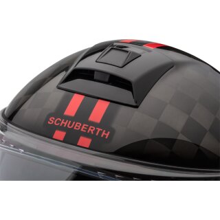Schuberth C4 Pro Carbon Casque modulable Fusion Red