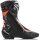 Bottes de moto SMX Plus v2 noir / blanc / rouge fluo 39