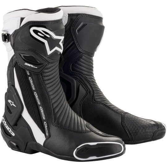 SMX Plus v2 botas de motocicleta negro / blanco