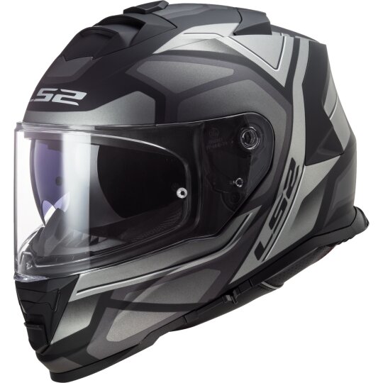 LS2 FF800 Storm full-face helmet Faster matt titanium