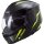 LS2 FF902 Scope flip up casco Skid nero / giallo neon