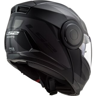LS2 FF902 Scope flip up helmet Axis black / titanium M