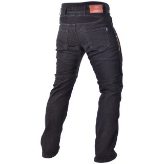 Trilobite Parado vaqueros de moto hombre negro corto