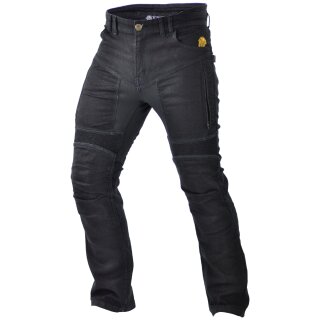 Trilobite Parado jeans moto uomo nero corto 30/30