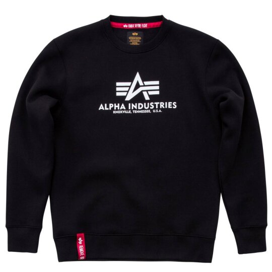 Alpha Industries Basic Sweater schwarz 3XL